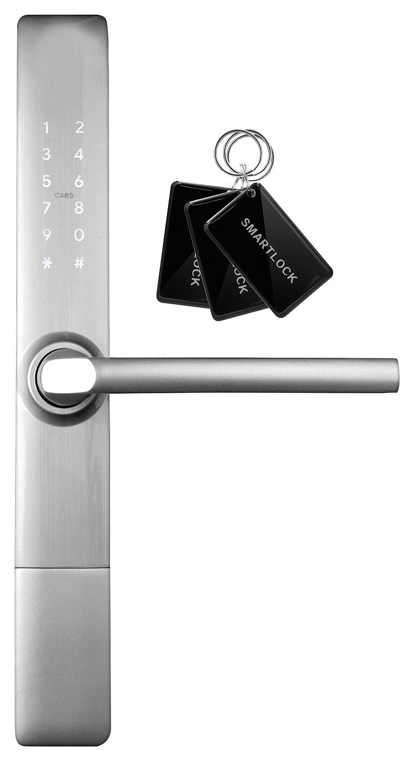 Klamka z szyfratorem i czytnikiem RFID Mifare 13,56 MHz ELH-71H4