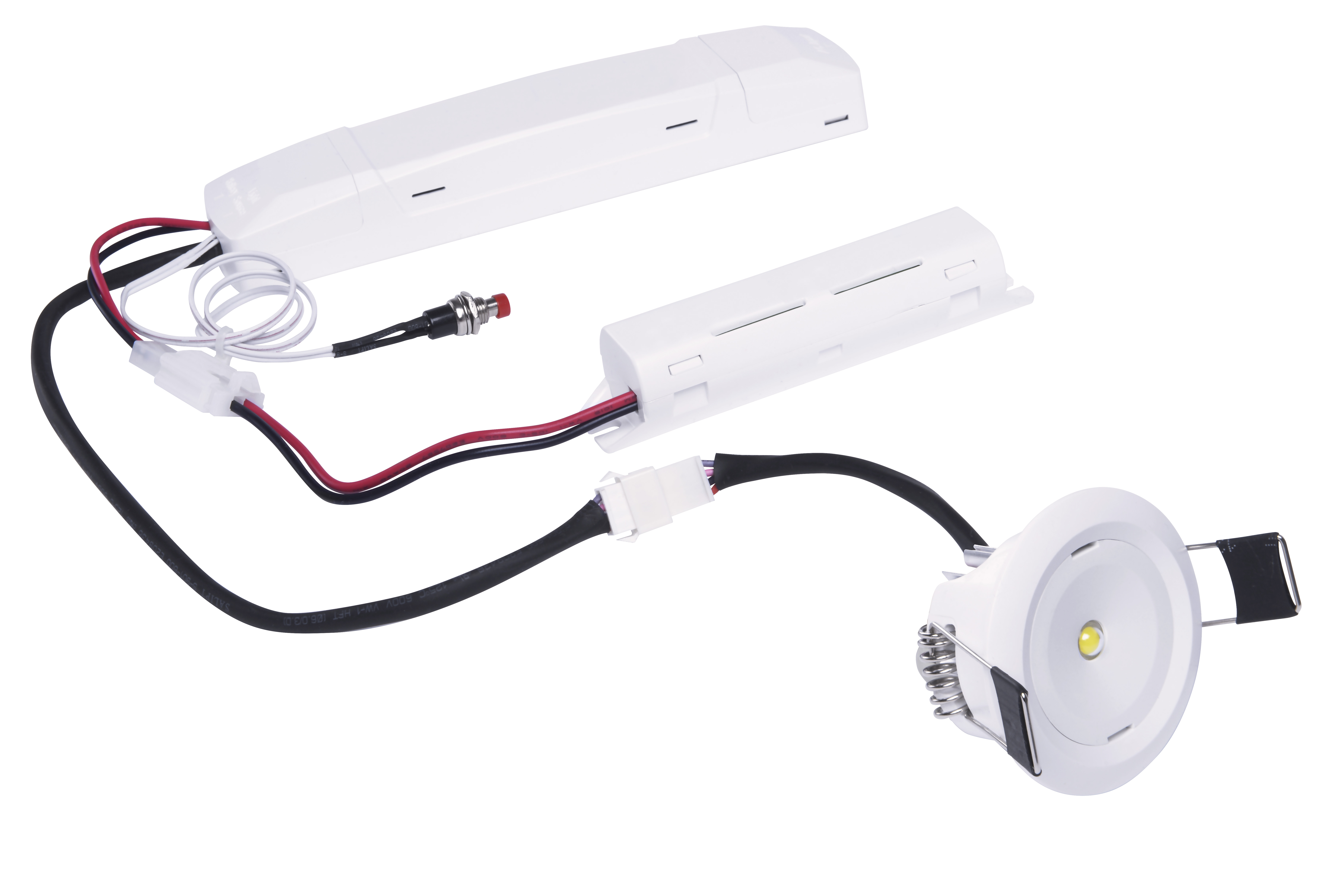 Oczko awaryjne podtynkowe STARLET WHITE II LED SO 200 SA 3H